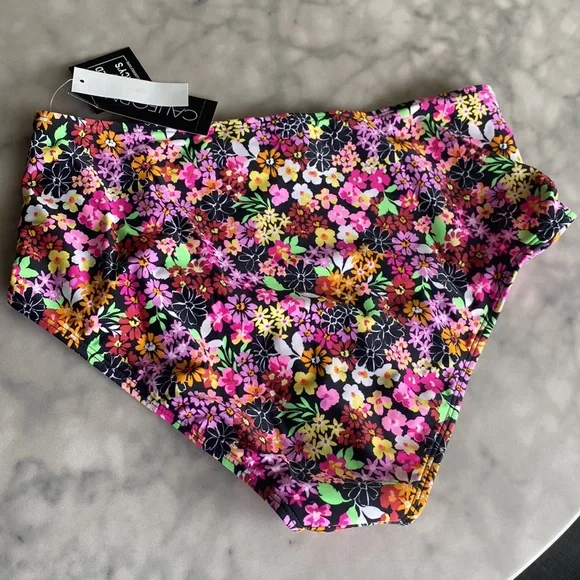 California Waves for Macys Strappy Side Bikini Bottom - Picture 5 of 7